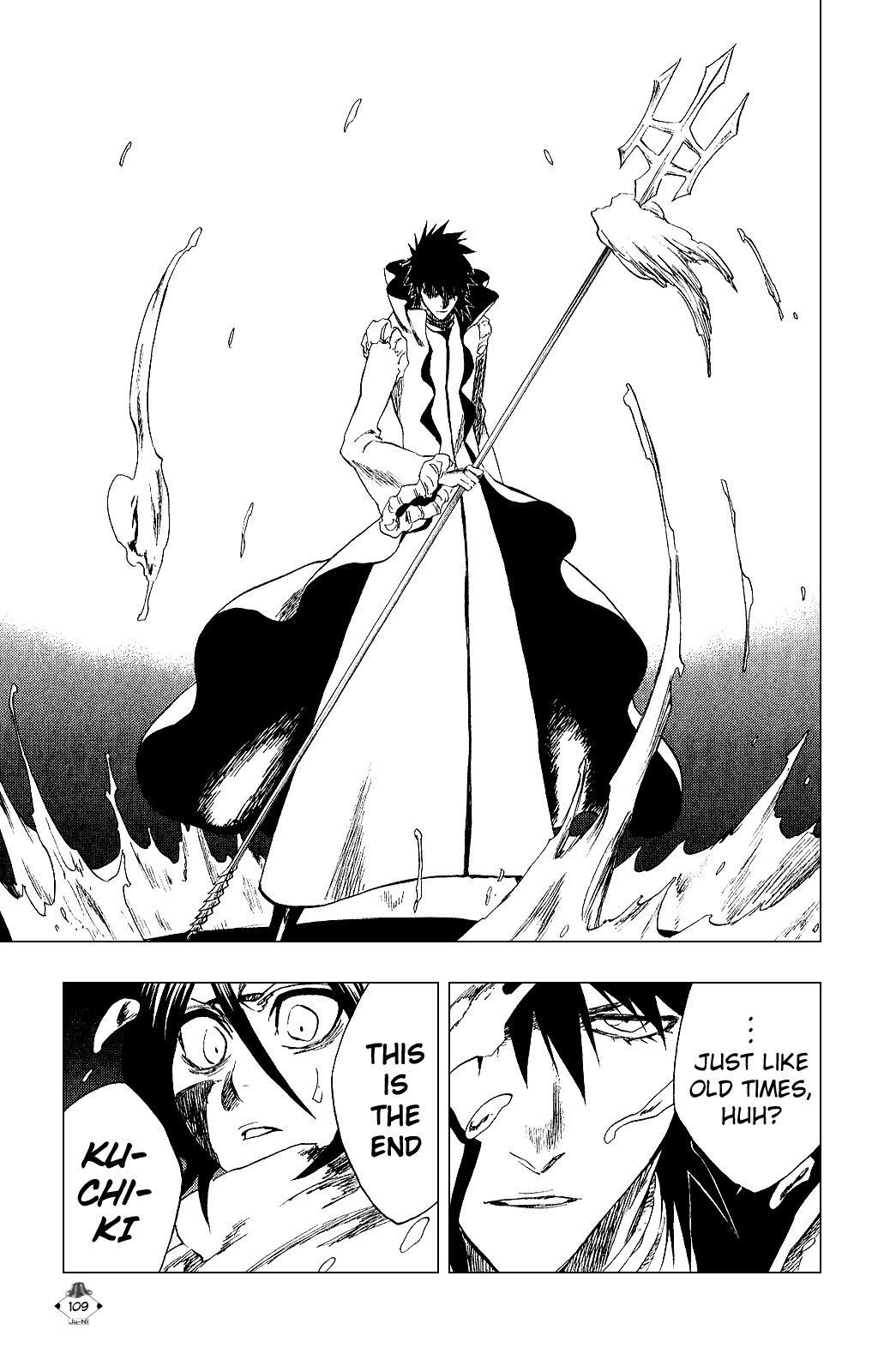 Bleach manga, chapter 265, page 21 of 21