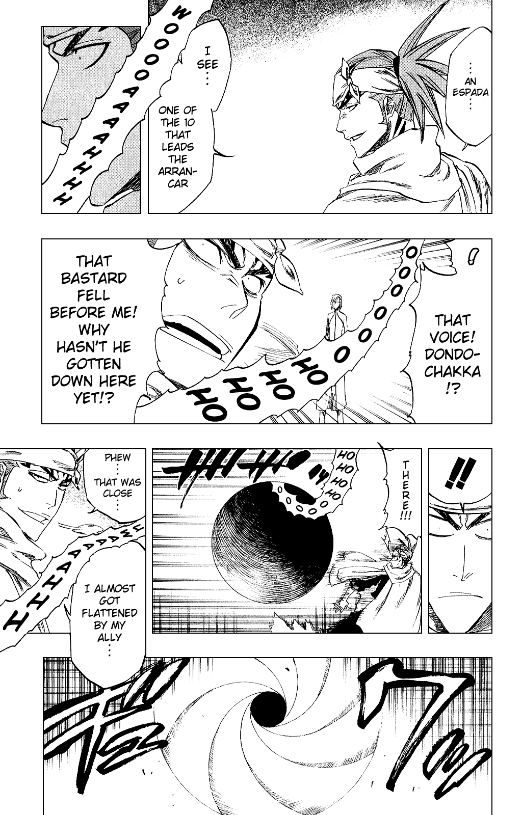 Bleach manga, chapter 265, page 5 of 21
