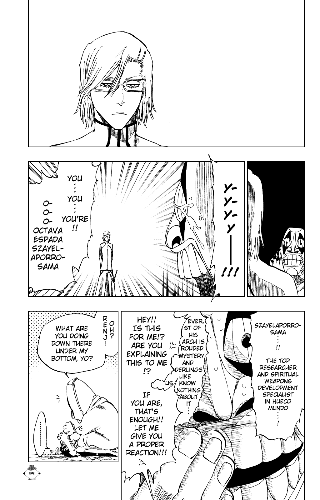 Bleach manga, chapter 265, page 7 of 21