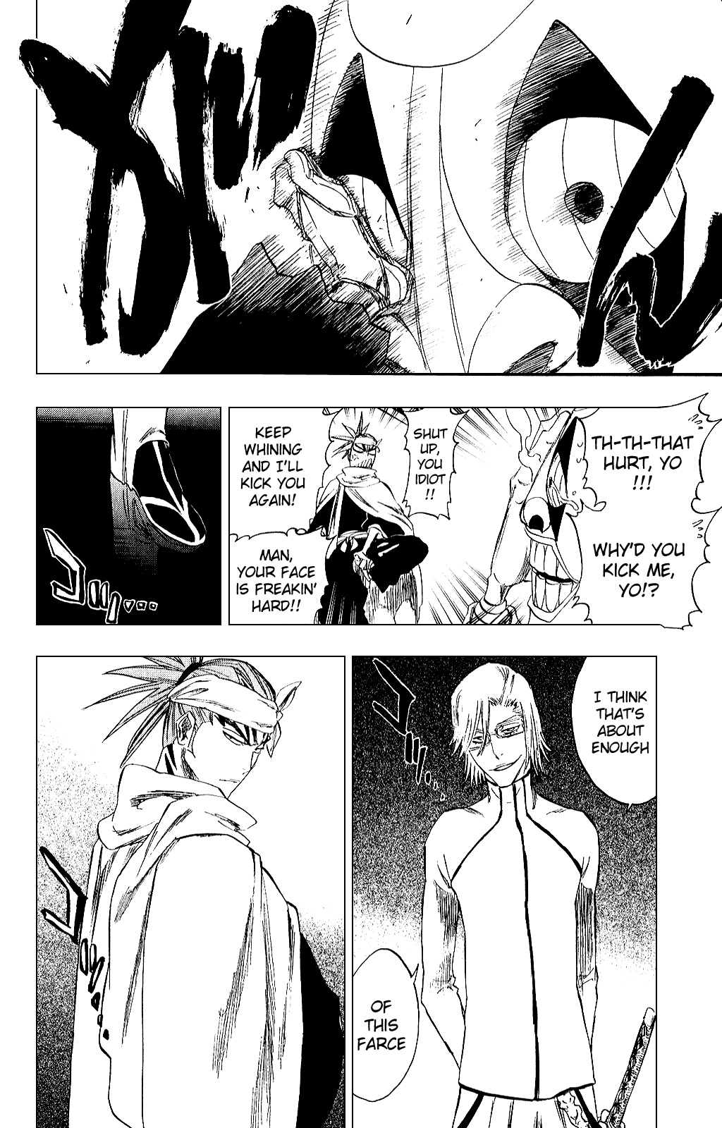 Bleach manga, chapter 265, page 8 of 21