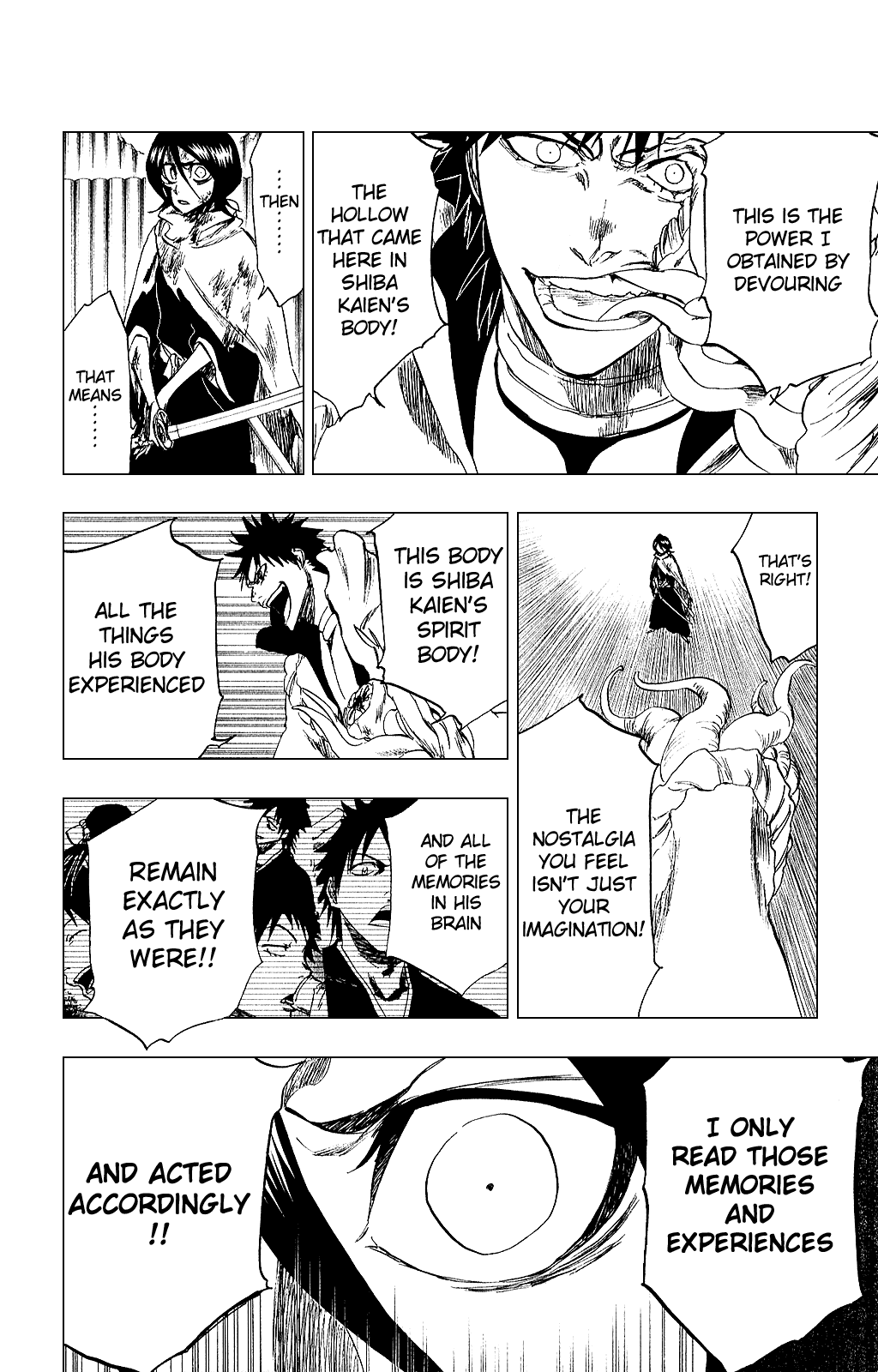 Bleach manga, chapter 267, page 10 of 18