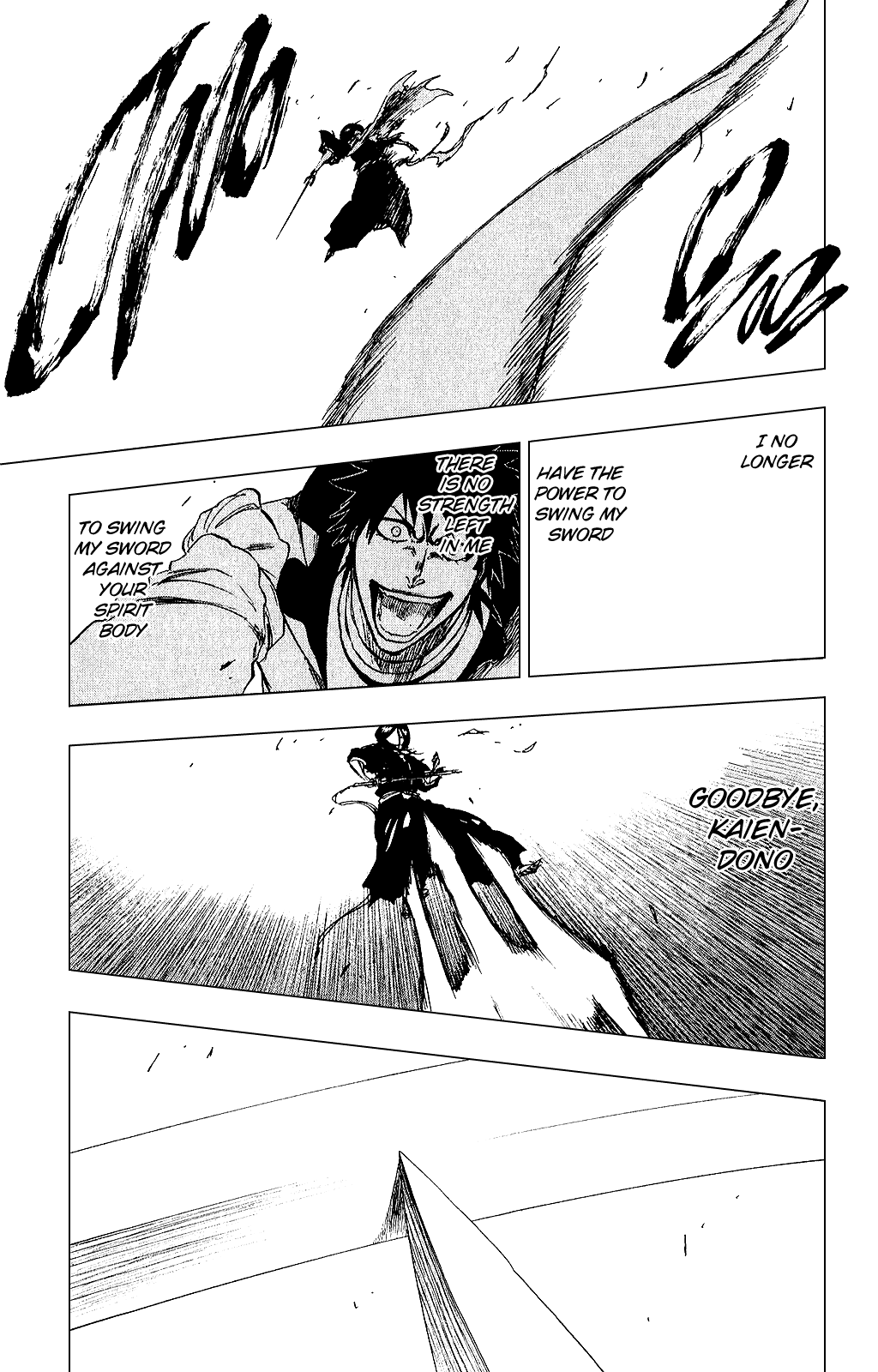 Bleach manga, chapter 267, page 16 of 18