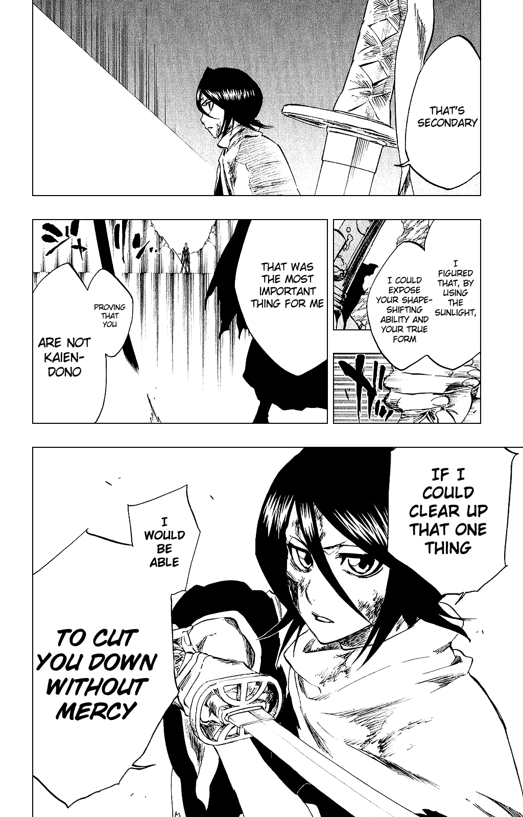 Bleach manga, chapter 267, page 4 of 18