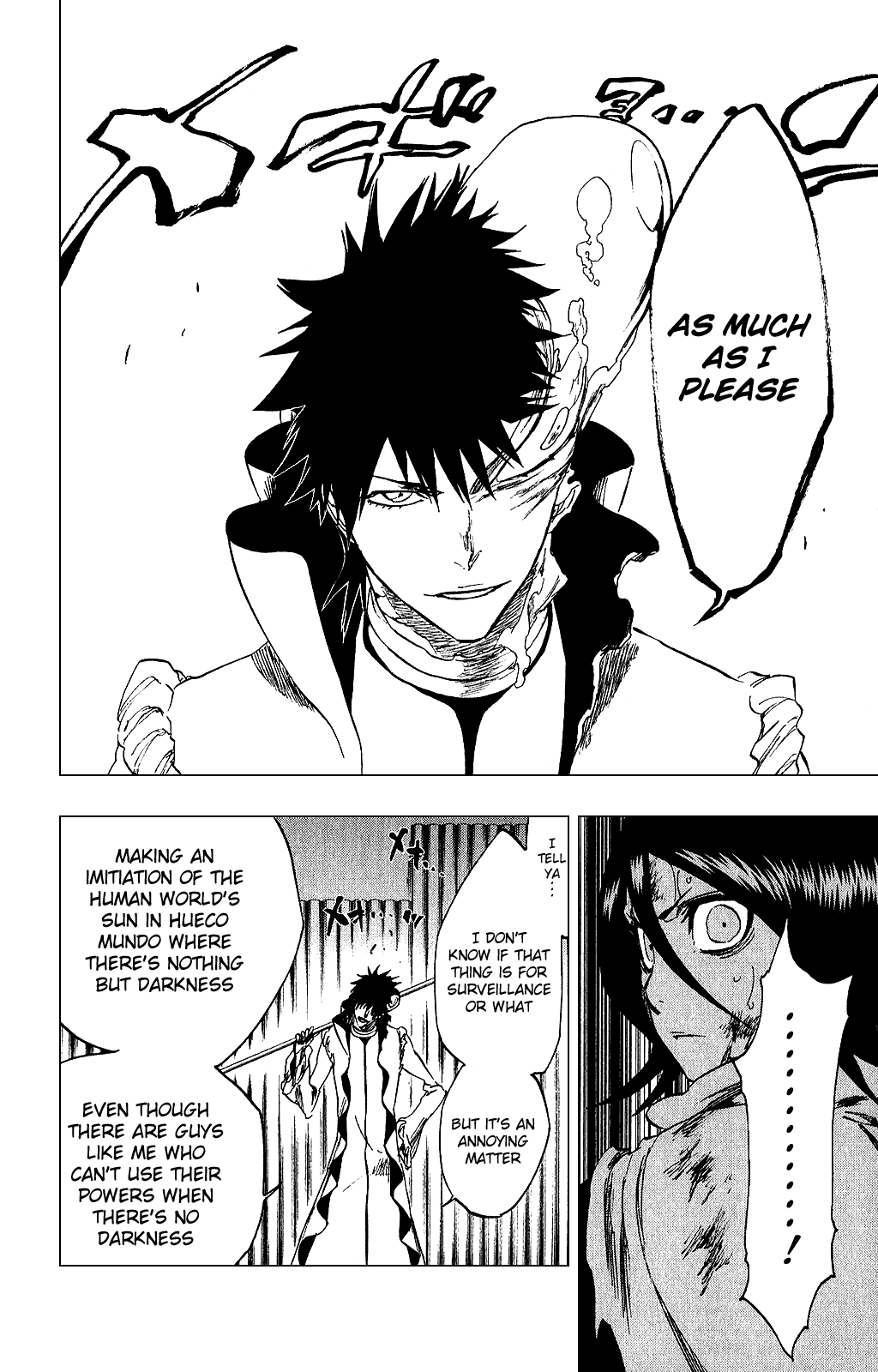 Bleach manga, chapter 267, page 6 of 18