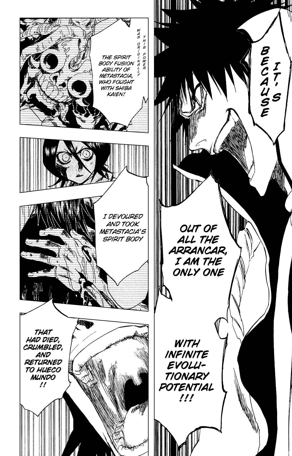 Bleach manga, chapter 267, page 8 of 18