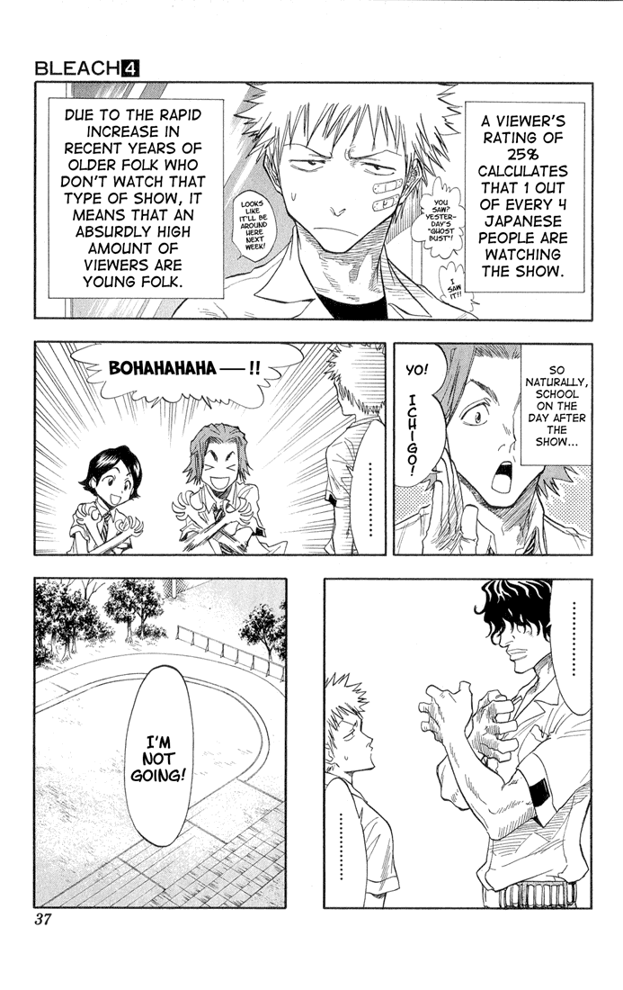 Bleach manga, chapter 27, page 12 of 20