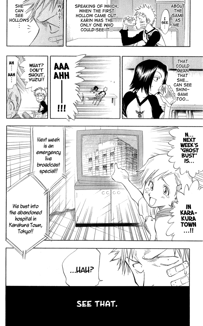 Bleach manga, chapter 27, page 9 of 20