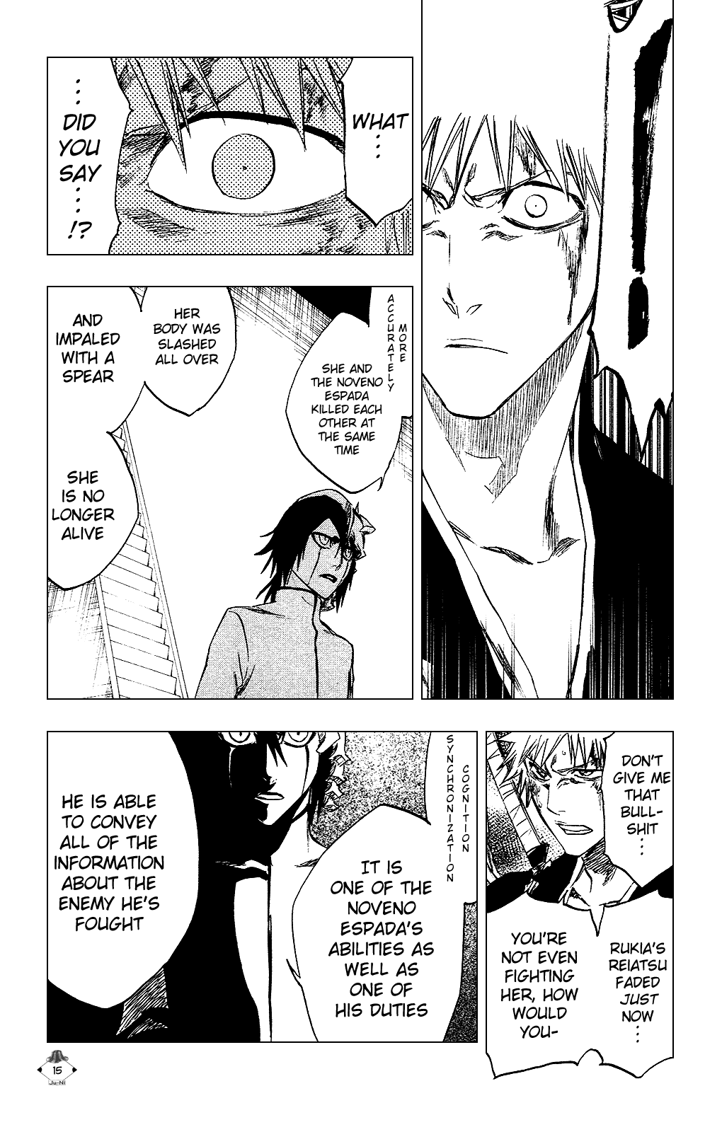 Bleach Chapter 270 page 17 - Chapter 270: Warning
