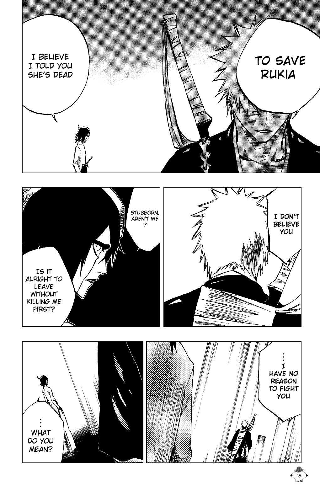 Bleach Chapter 270 page 20 - Chapter 270: Warning
