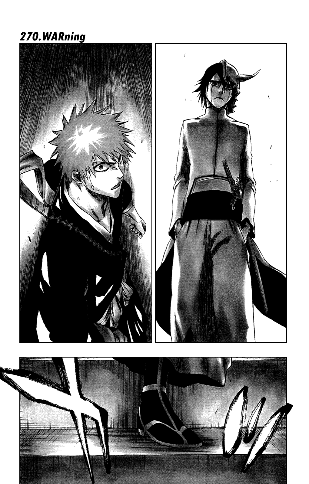 Bleach Chapter 270 page 9 - Chapter 270: Warning