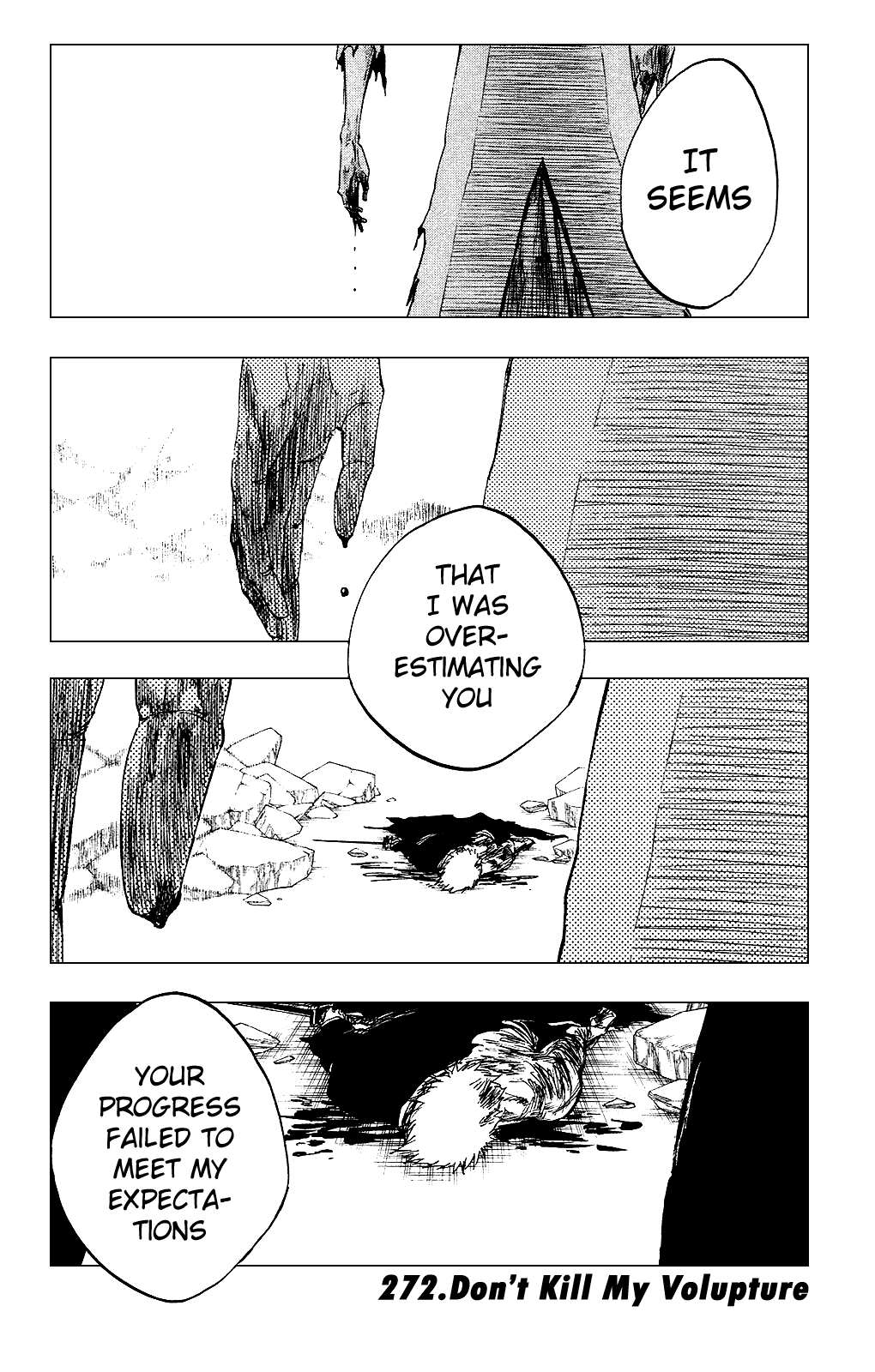 Bleach Chapter 272 page 1 - Chapter 272: Don't Kill My Volupture