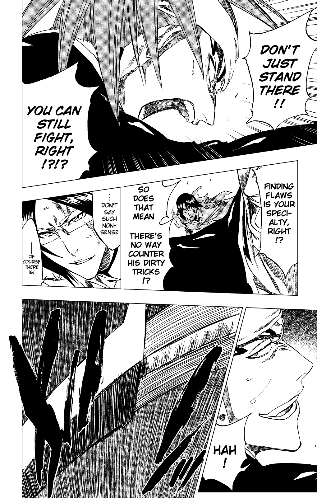 Bleach manga, chapter 274, page 18 of 20