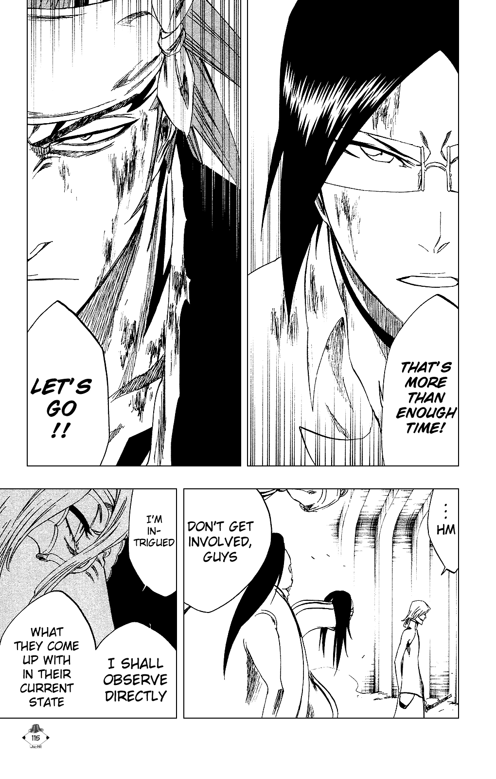 Bleach Chapter 275 page 3 - Chapter 275: The United Front 2[Red & White]