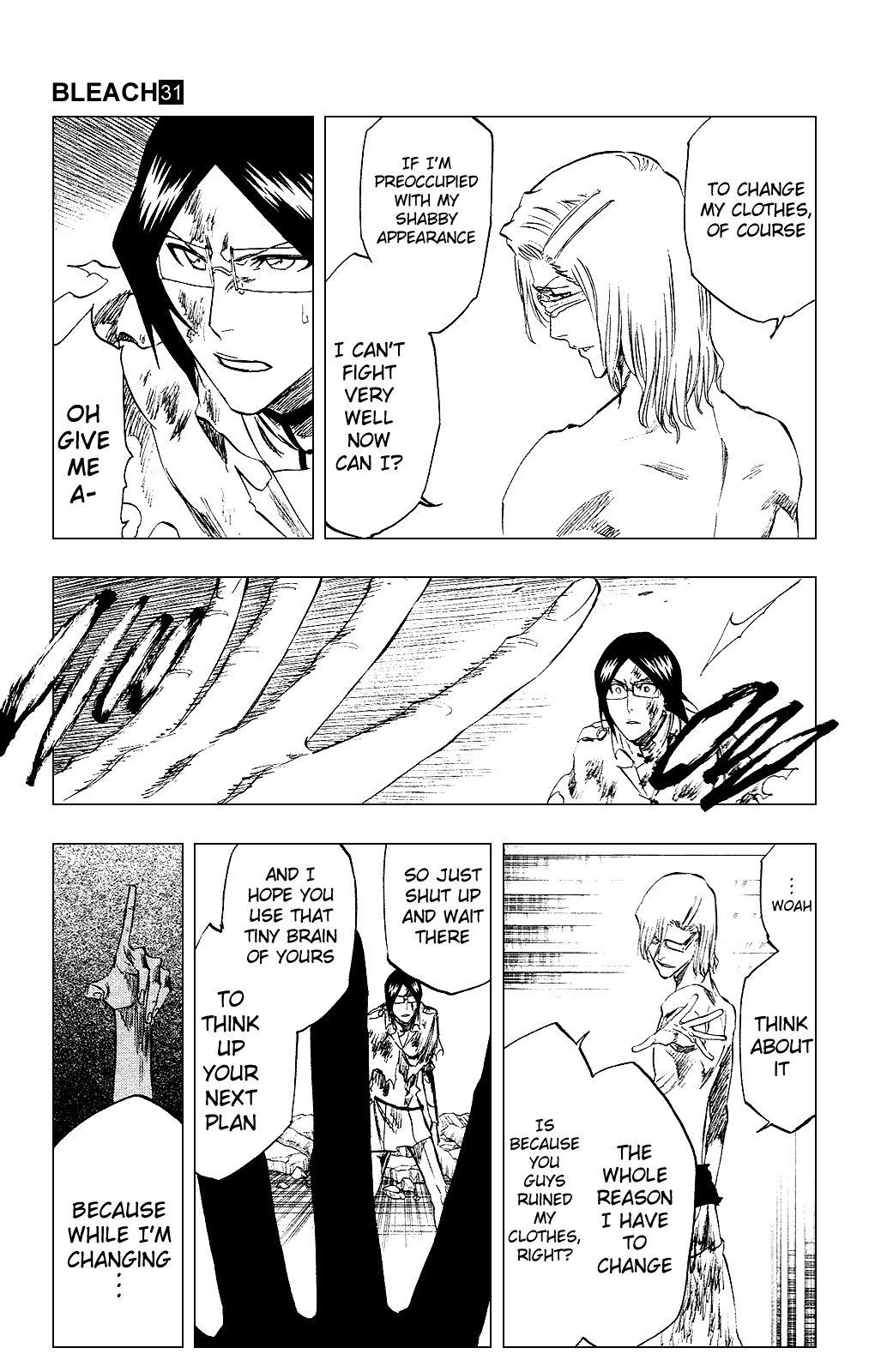 Bleach manga, chapter 276, page 13 of 19