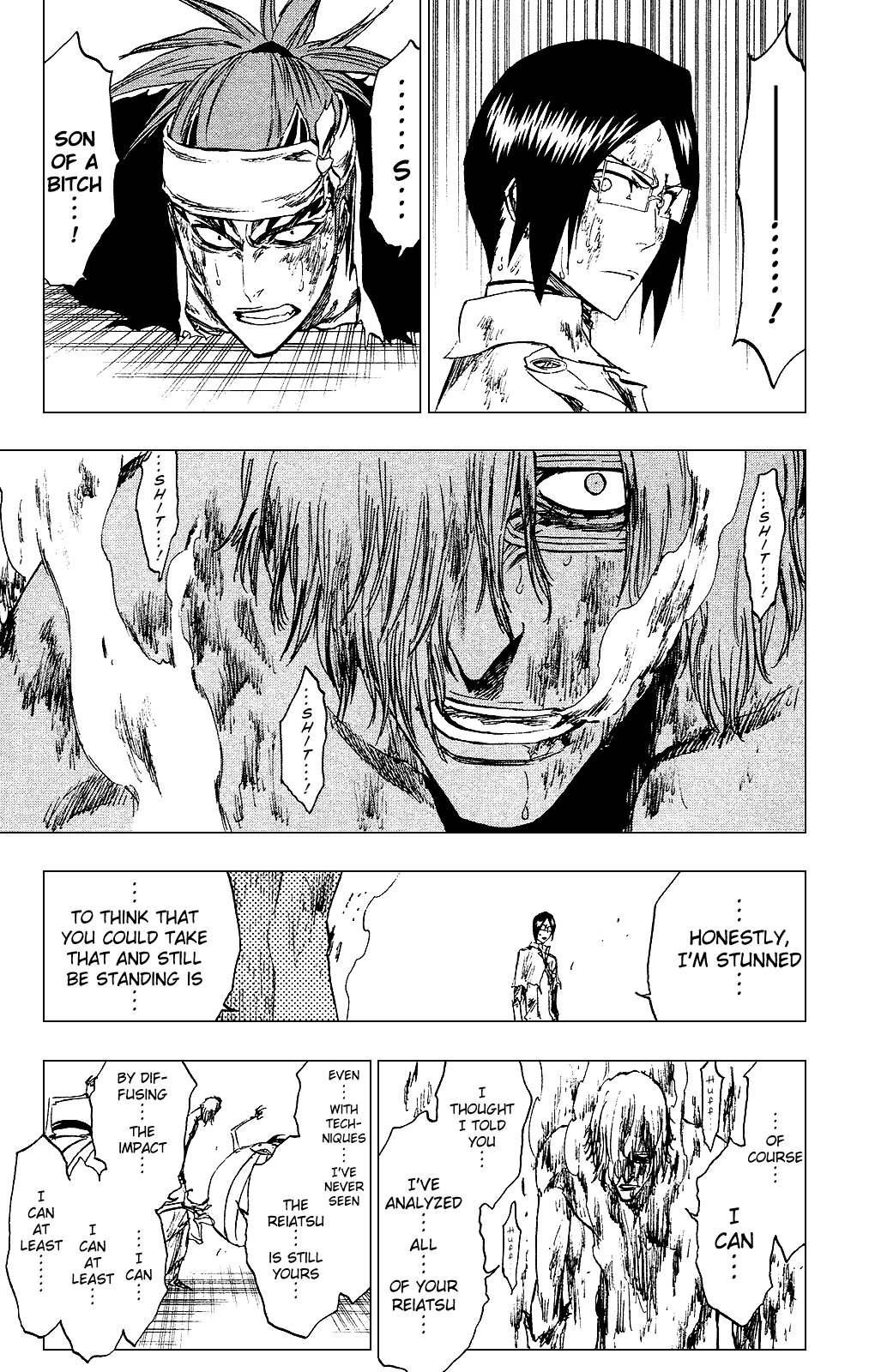 Bleach manga, chapter 276, page 7 of 19