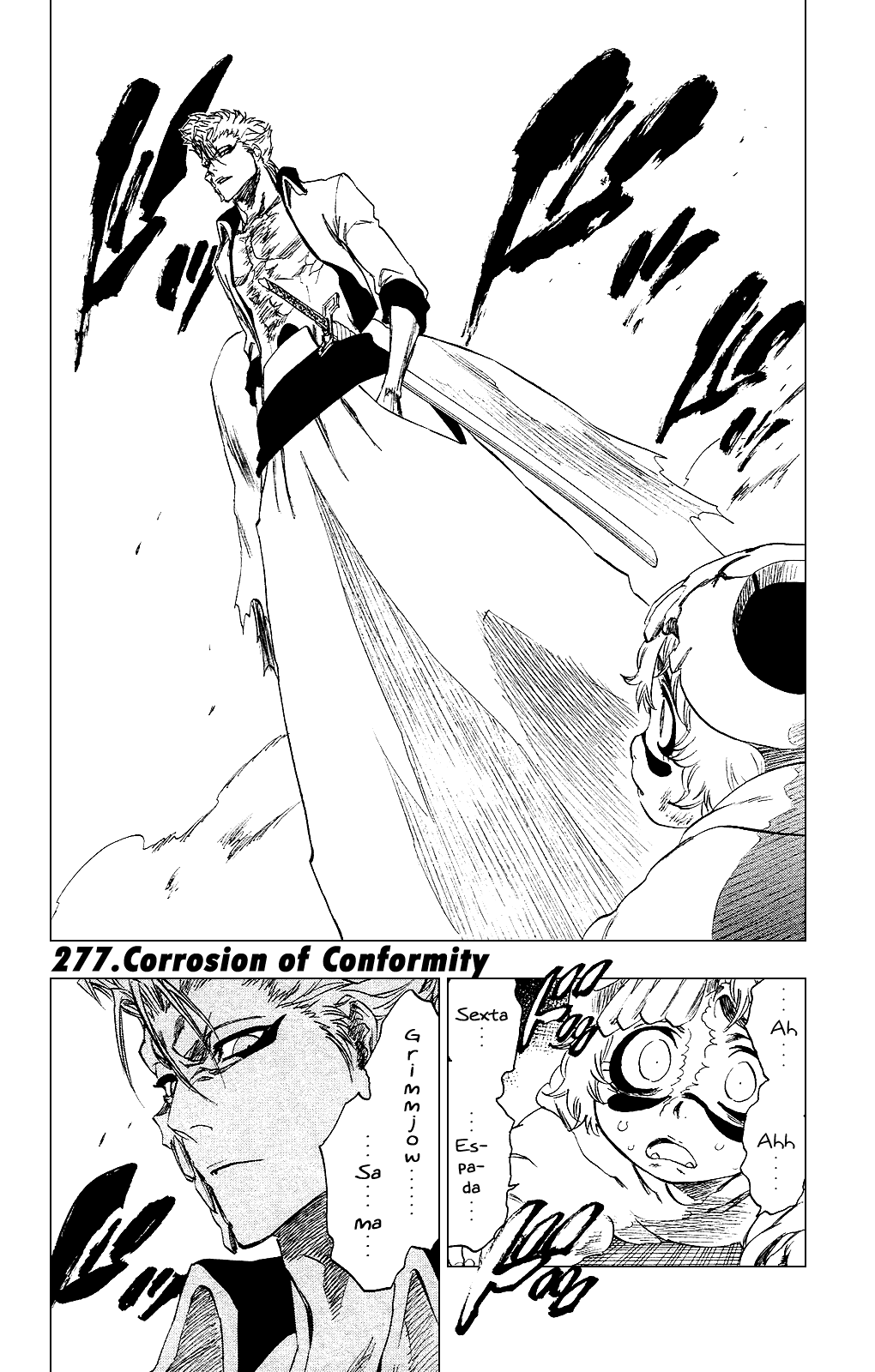 Bleach manga, chapter 277, page 1 of 20