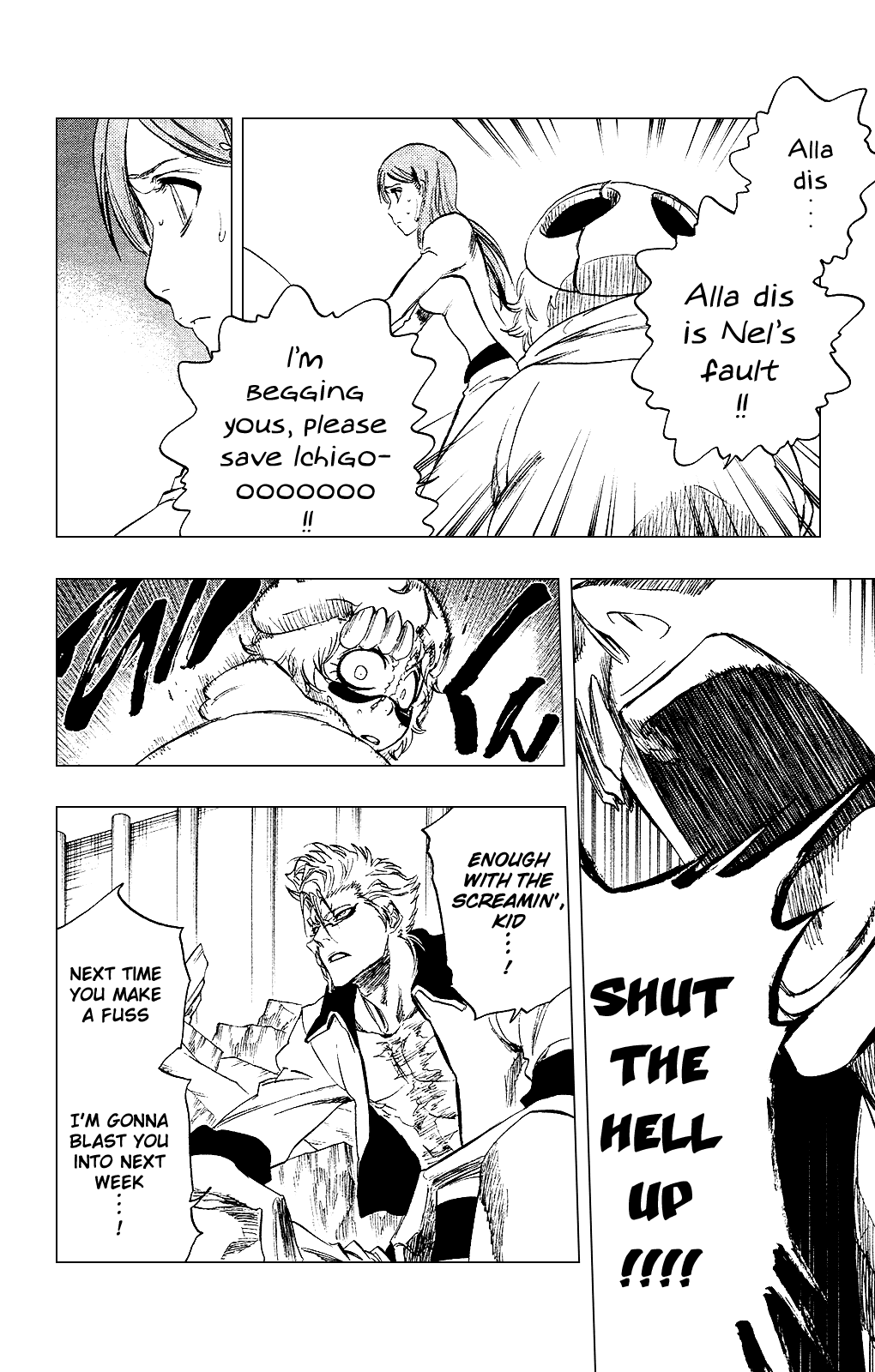 Bleach manga, chapter 277, page 10 of 20