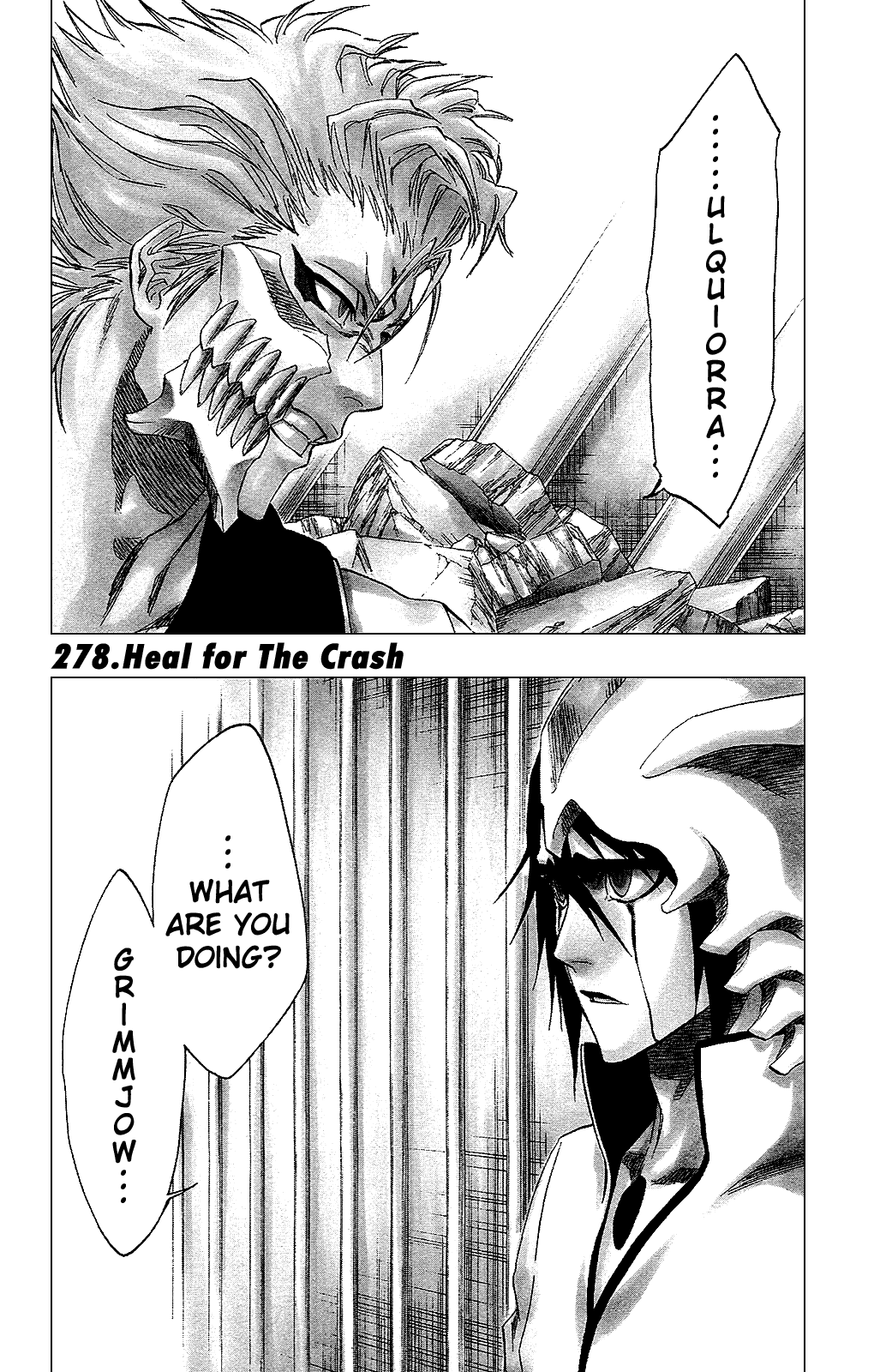 Bleach Chapter 278 page 1 - Chapter 278: Heal for The Crash