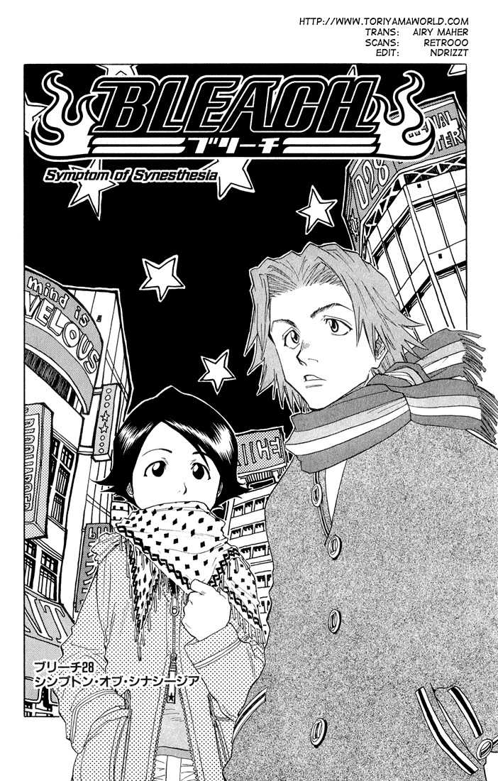 Bleach Chapter 28 page 5 - Chapter 28: Symptom of Synesthesia