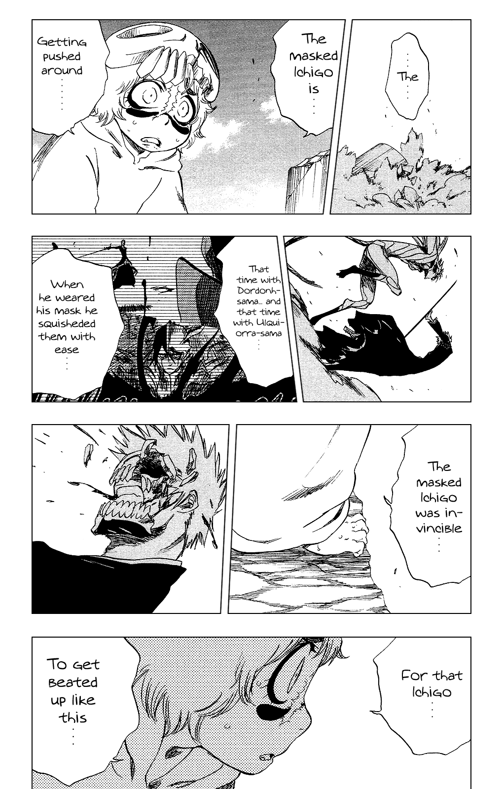 Bleach manga, chapter 283, page 11 of 19
