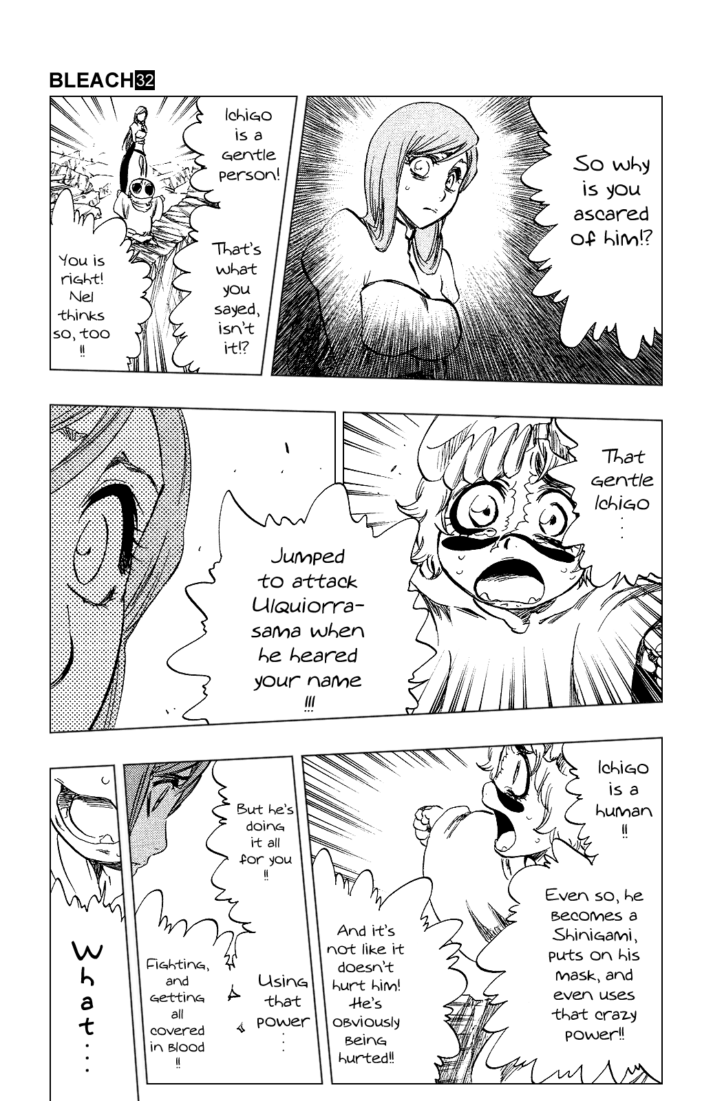 Bleach manga, chapter 283, page 13 of 19