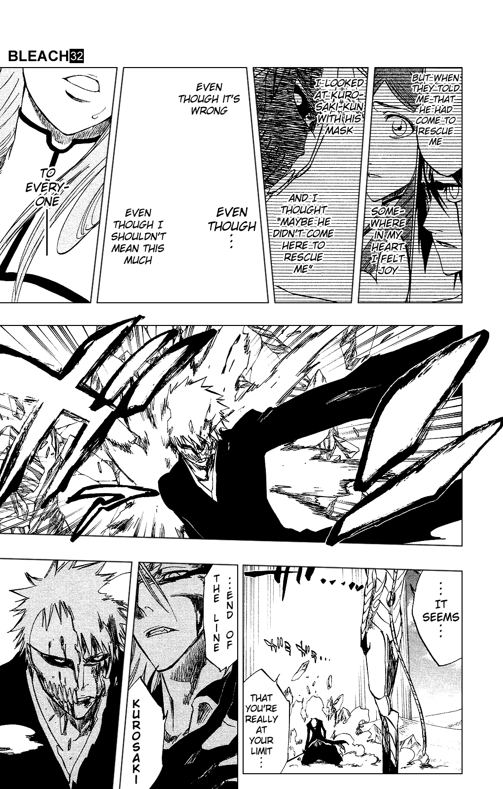 Bleach manga, chapter 283, page 15 of 19