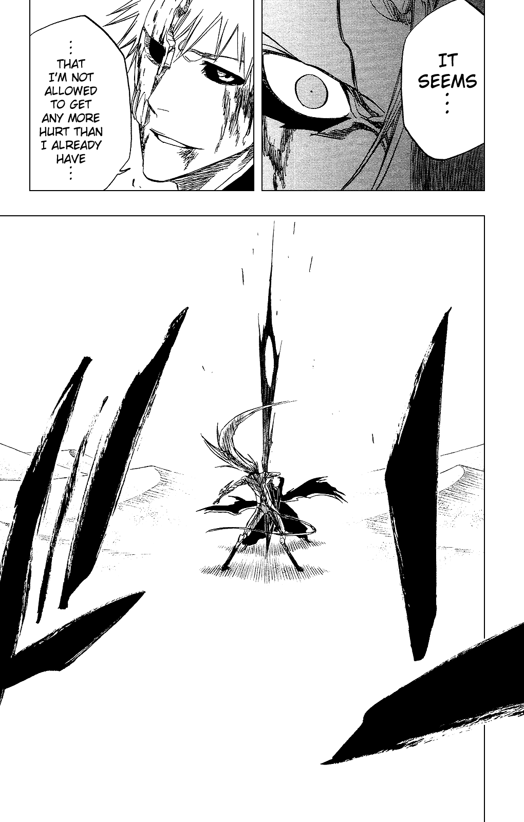 Bleach manga, chapter 283, page 18 of 19