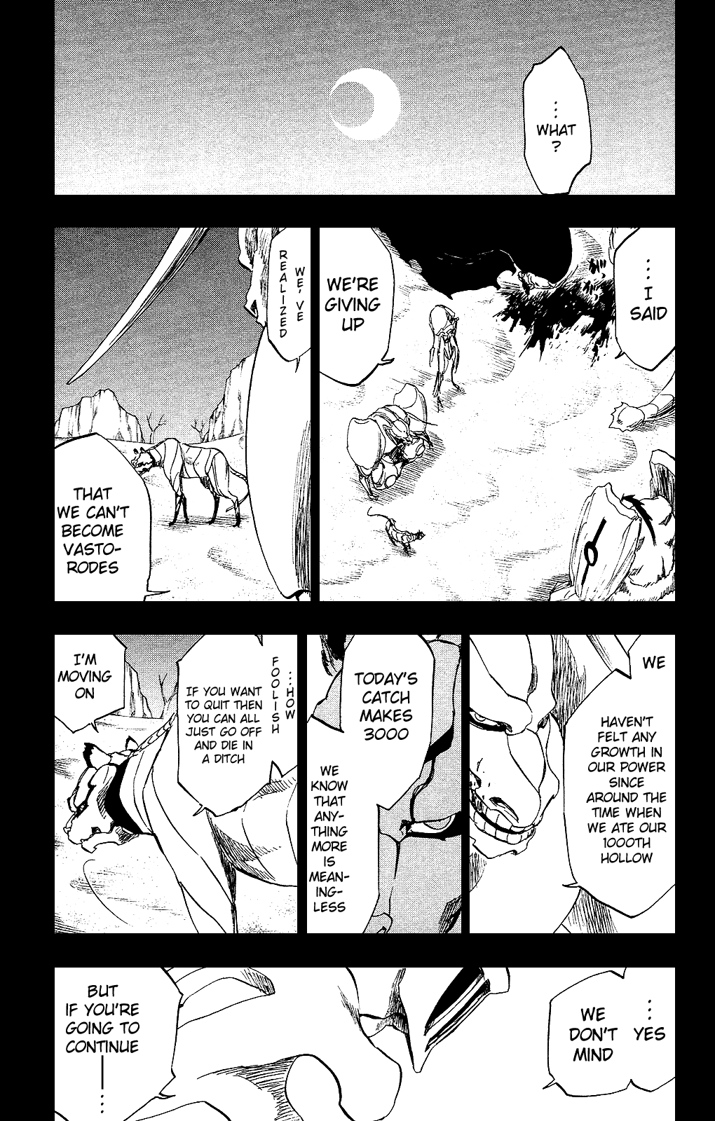 Bleach Chapter 285 page 4 - Chapter 285: Devour the Flesh, Alone
