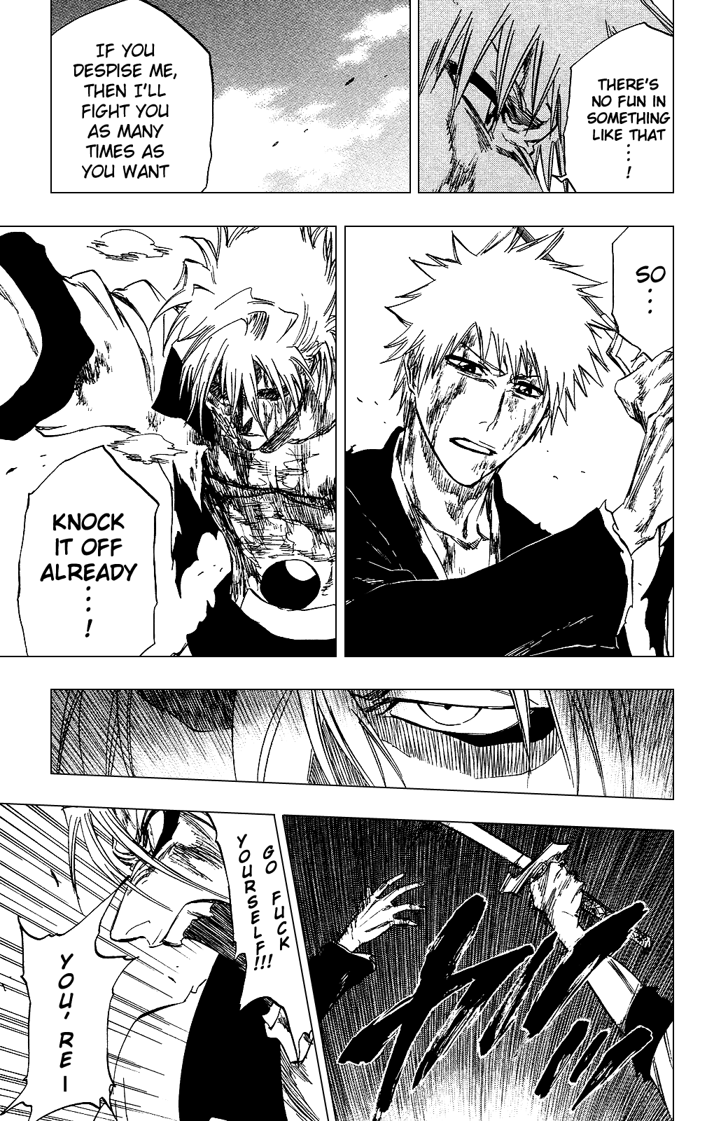 Bleach manga, chapter 286, page 16 of 21