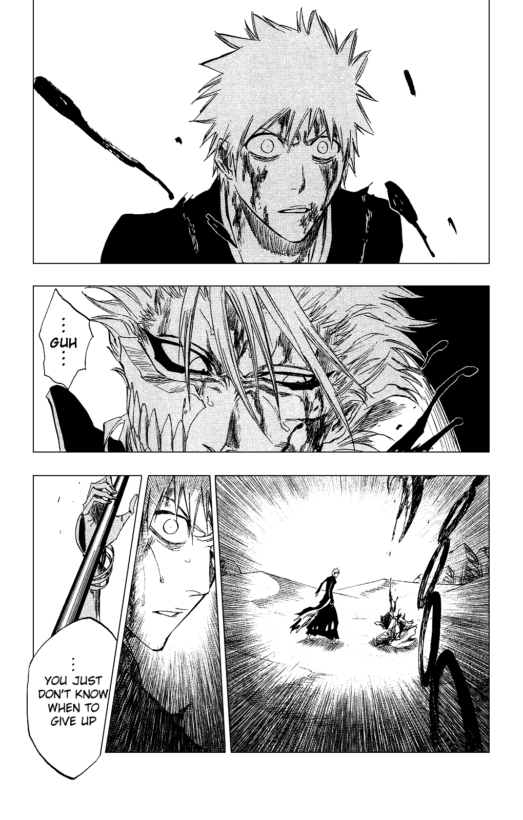 Bleach manga, chapter 286, page 18 of 21
