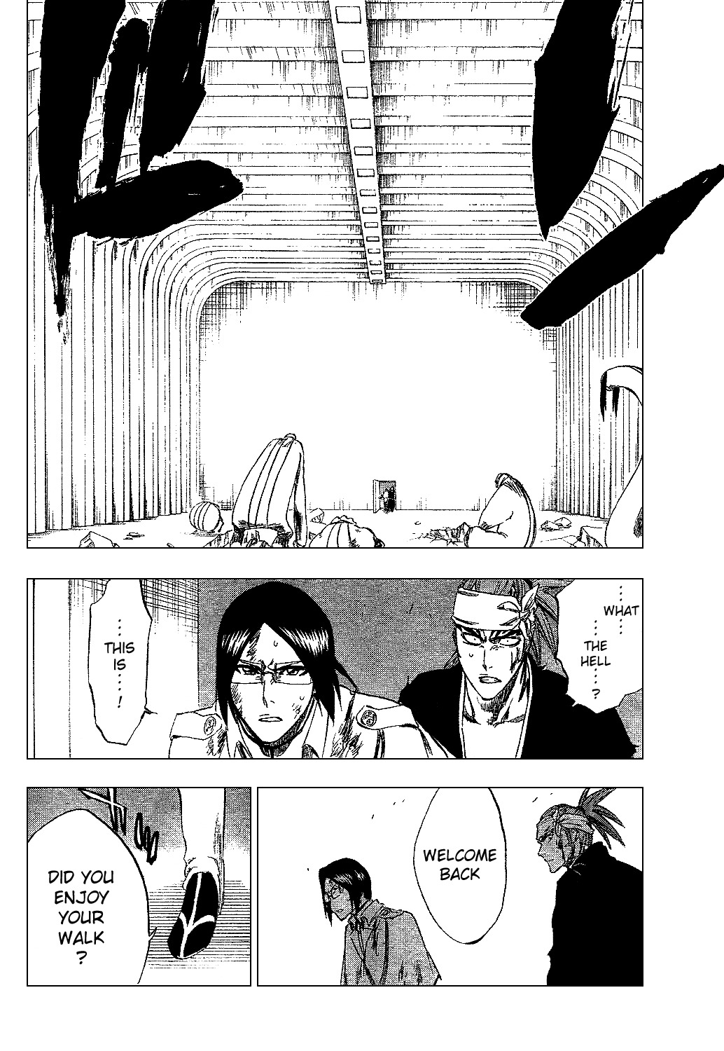 Bleach manga, chapter 287, page 18 of 20