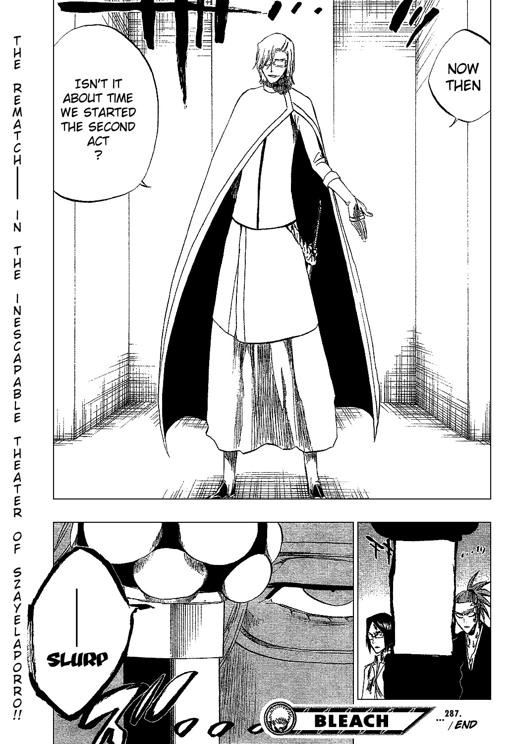 Bleach manga, chapter 287, page 19 of 20