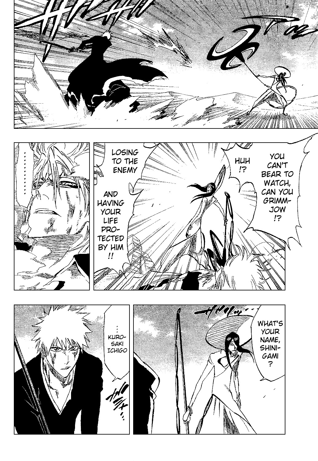 Bleach manga, chapter 287, page 8 of 20