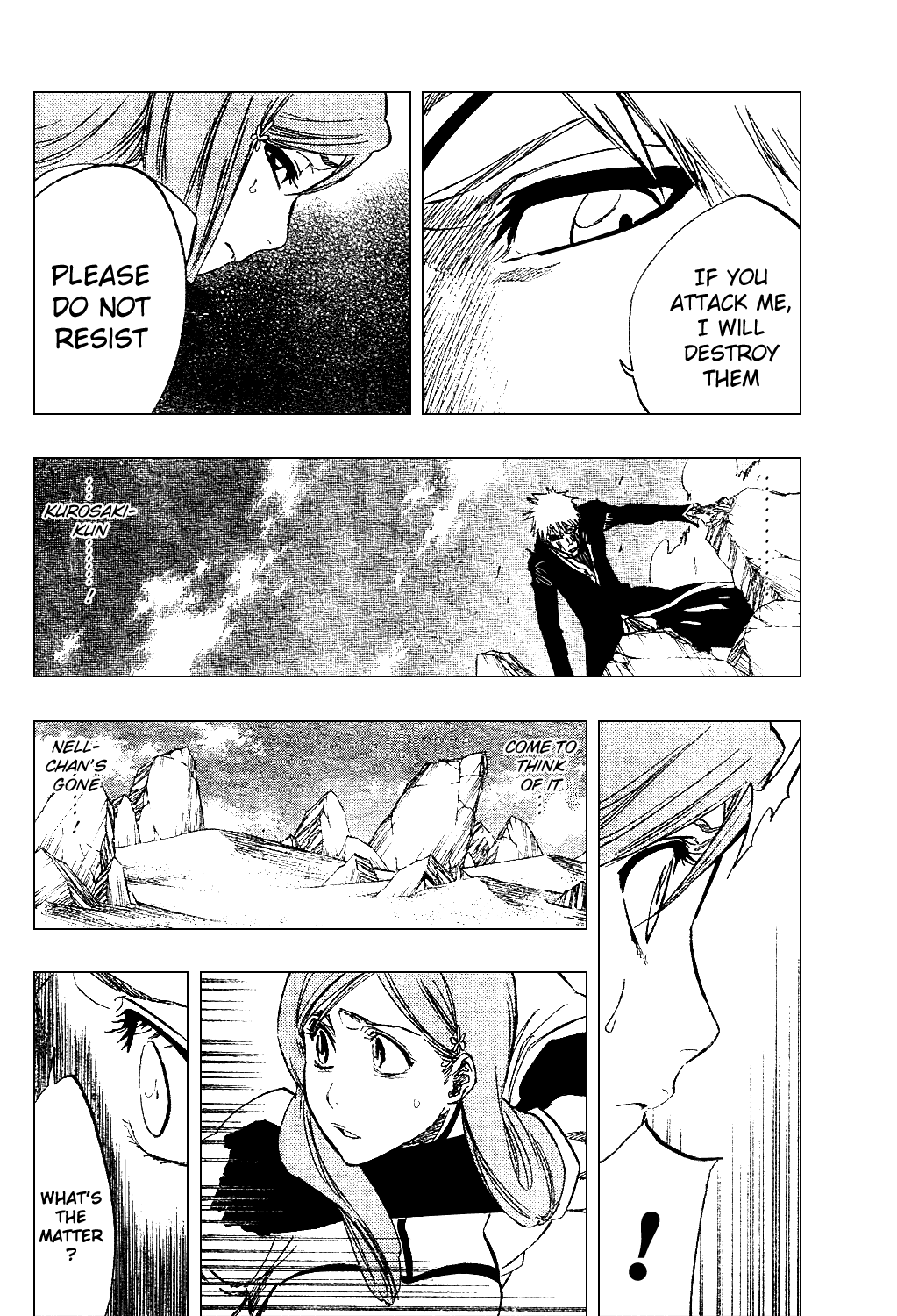Bleach manga, chapter 289, page 10 of 21