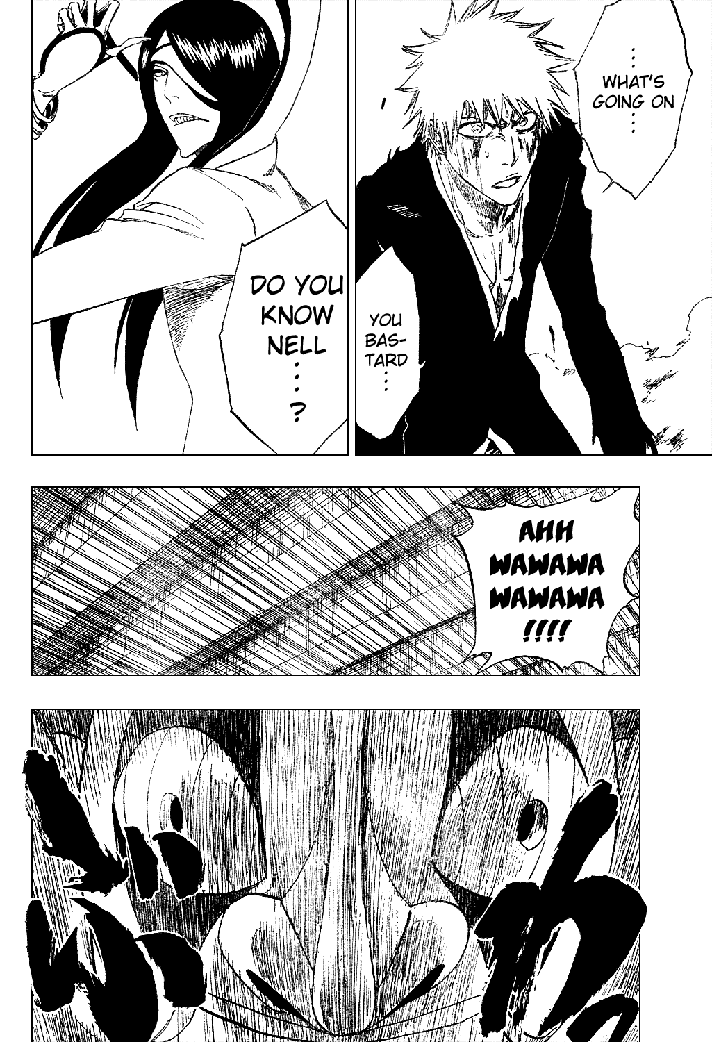 Bleach manga, chapter 289, page 16 of 21