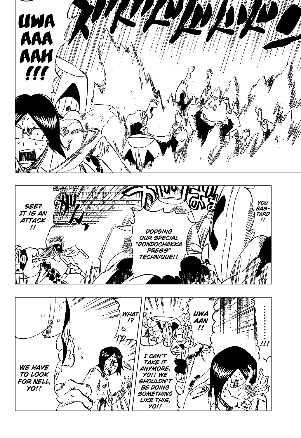 Bleach manga, chapter 289, page 18 of 21