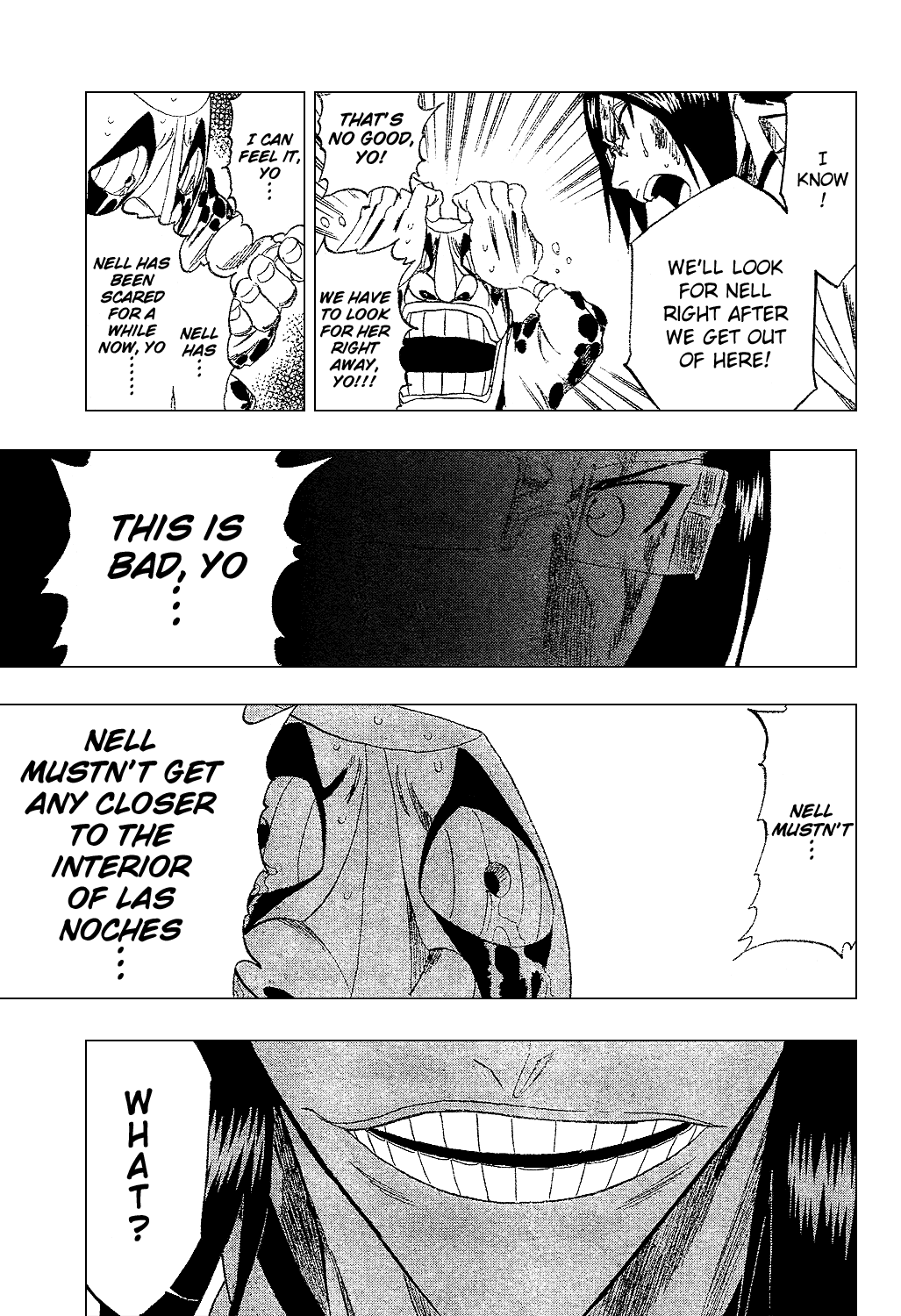 Bleach manga, chapter 289, page 19 of 21