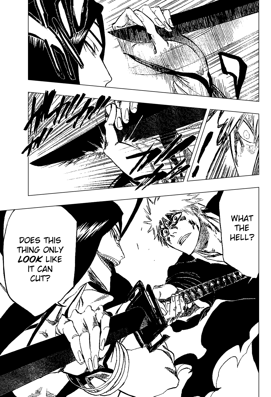 Bleach manga, chapter 289, page 7 of 21