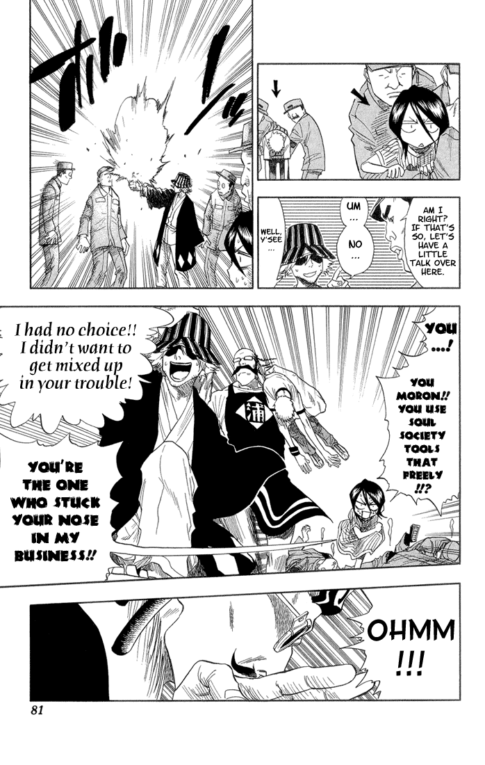Bleach manga, chapter 29, page 16 of 20