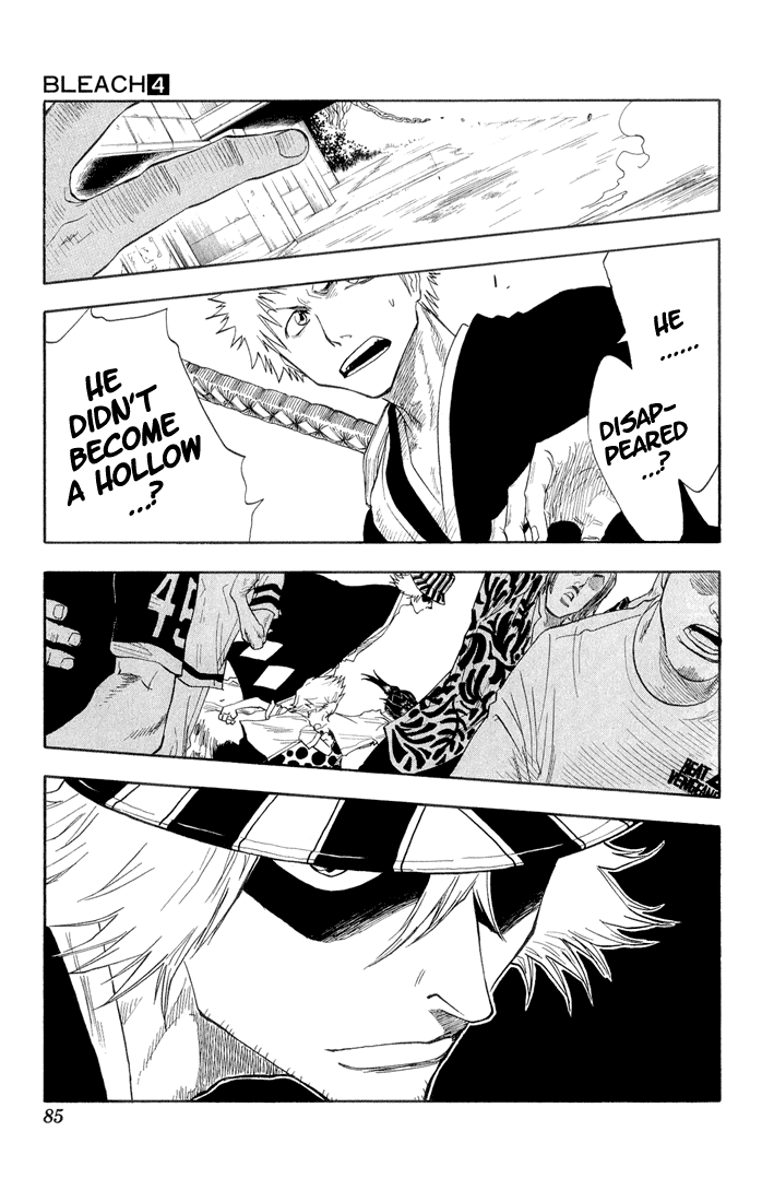 Bleach manga, chapter 29, page 20 of 20