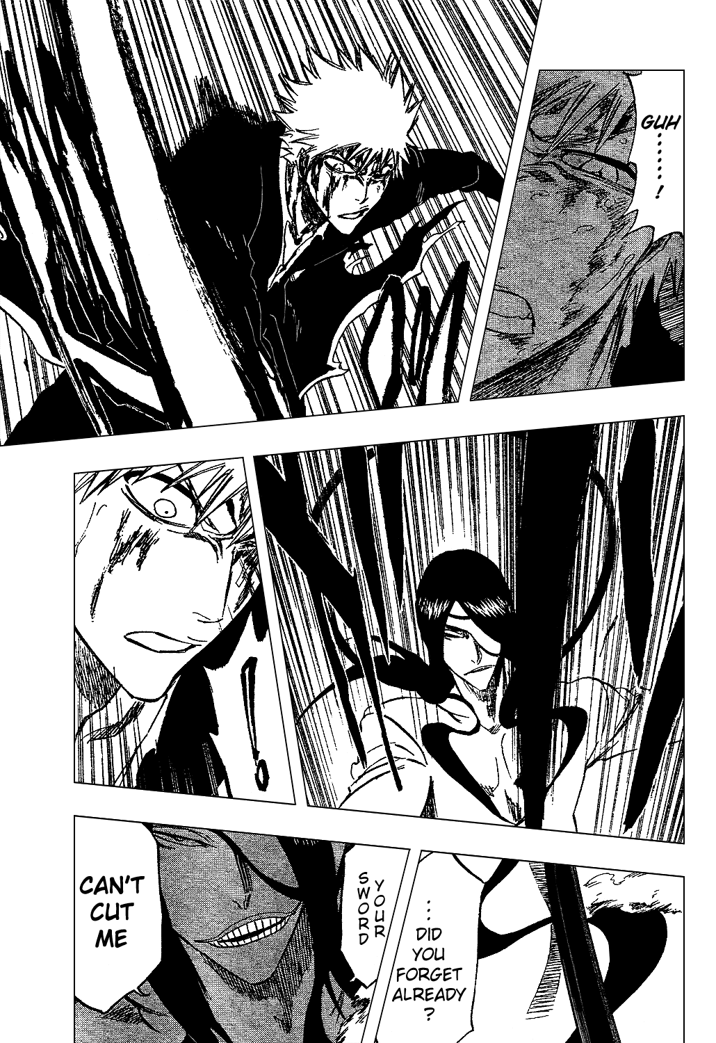 Bleach manga, chapter 290, page 14 of 20