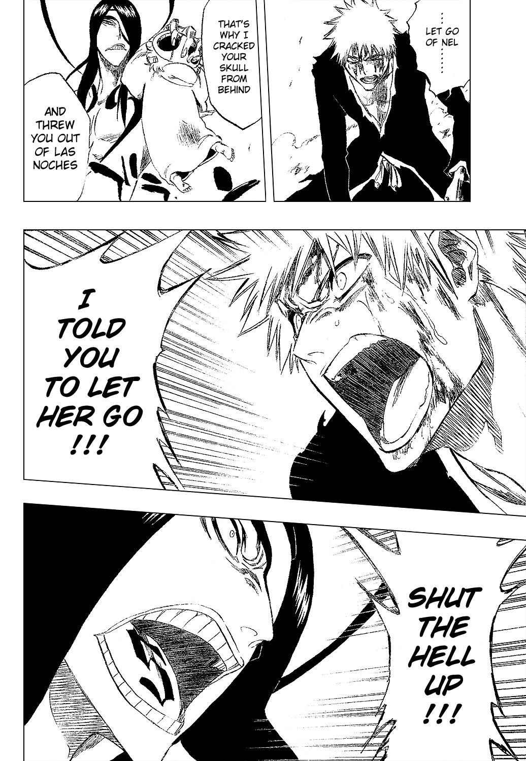 Bleach manga, chapter 290, page 17 of 20