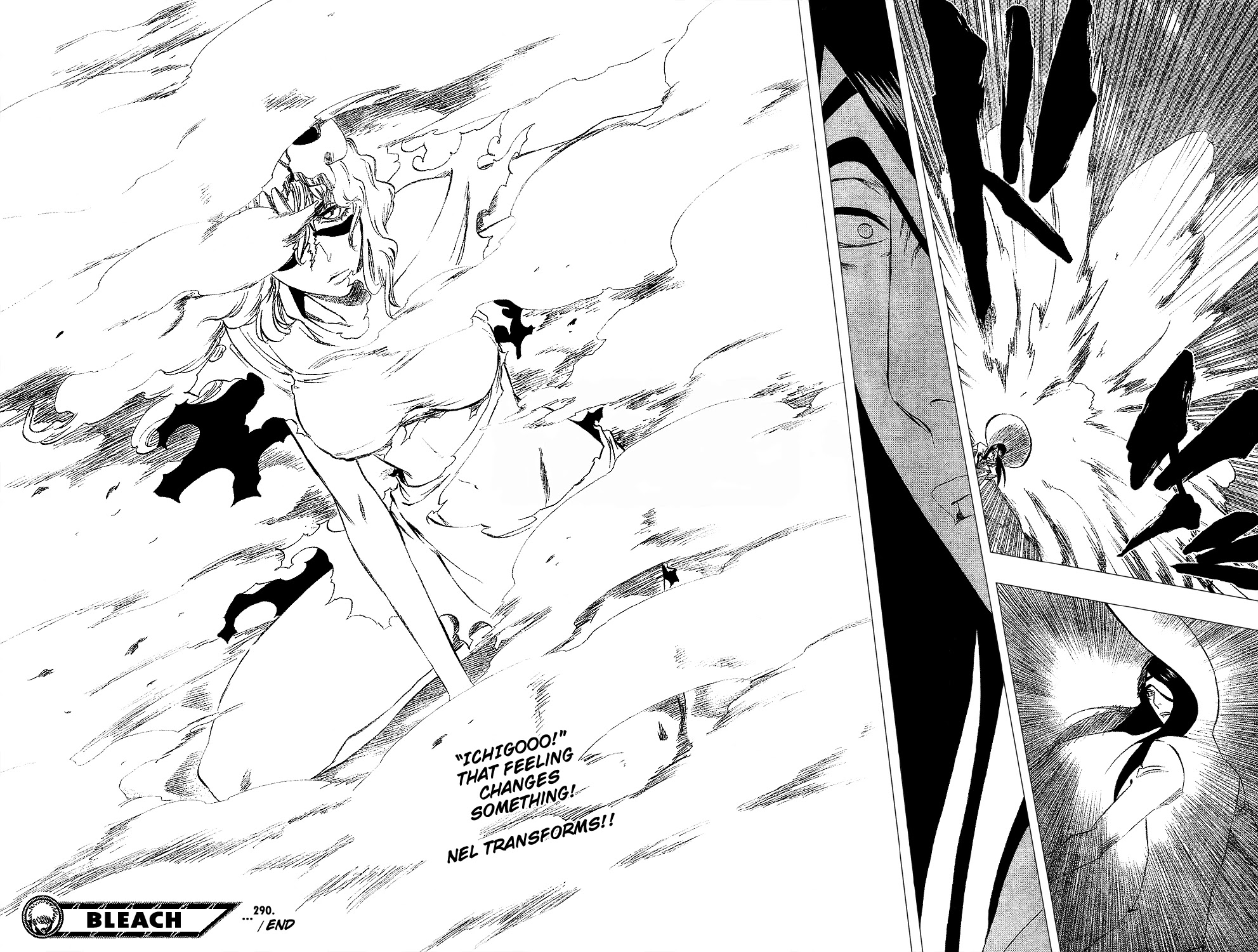 Bleach manga, chapter 290, page 20 of 20