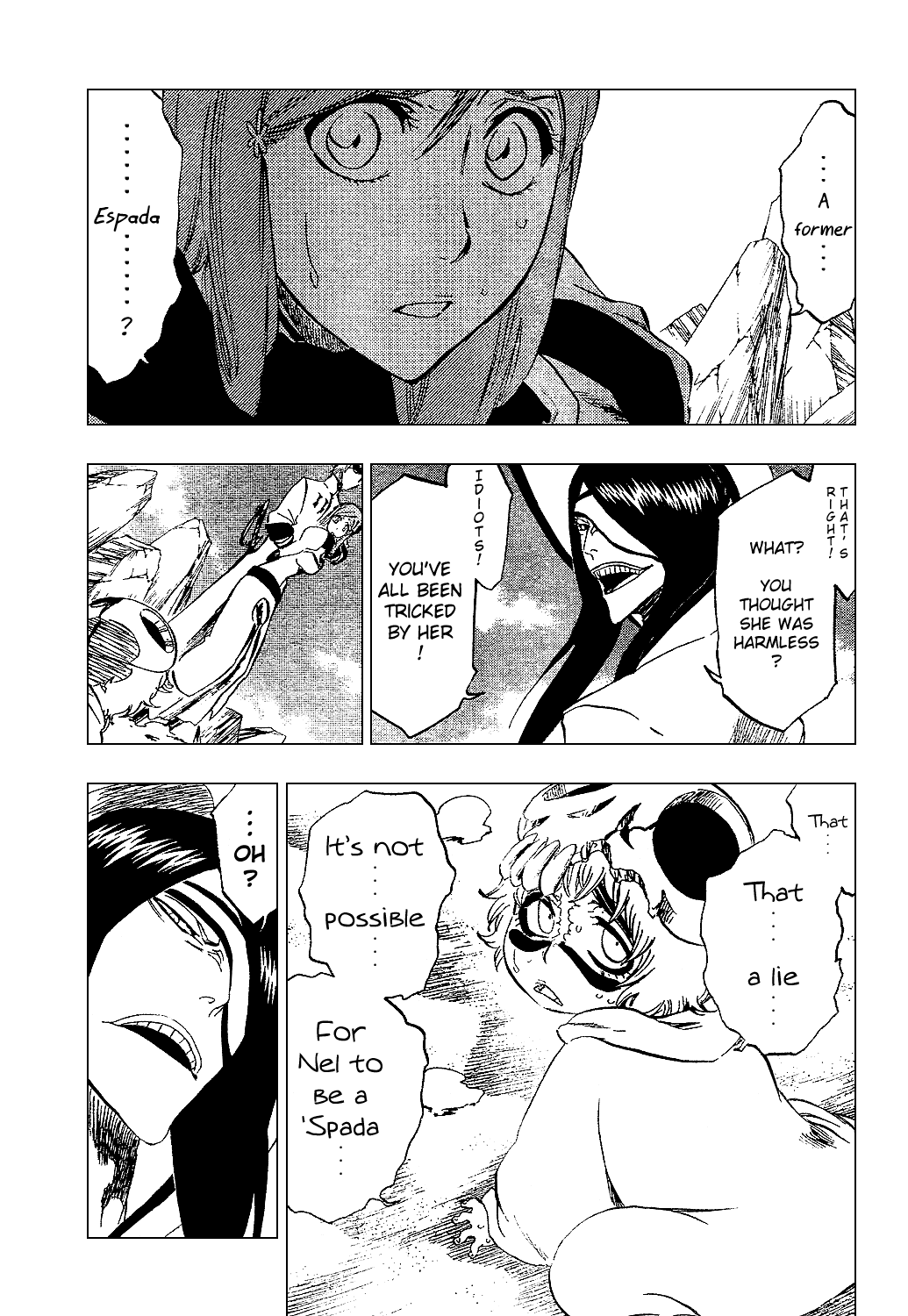 Bleach manga, chapter 290, page 6 of 20