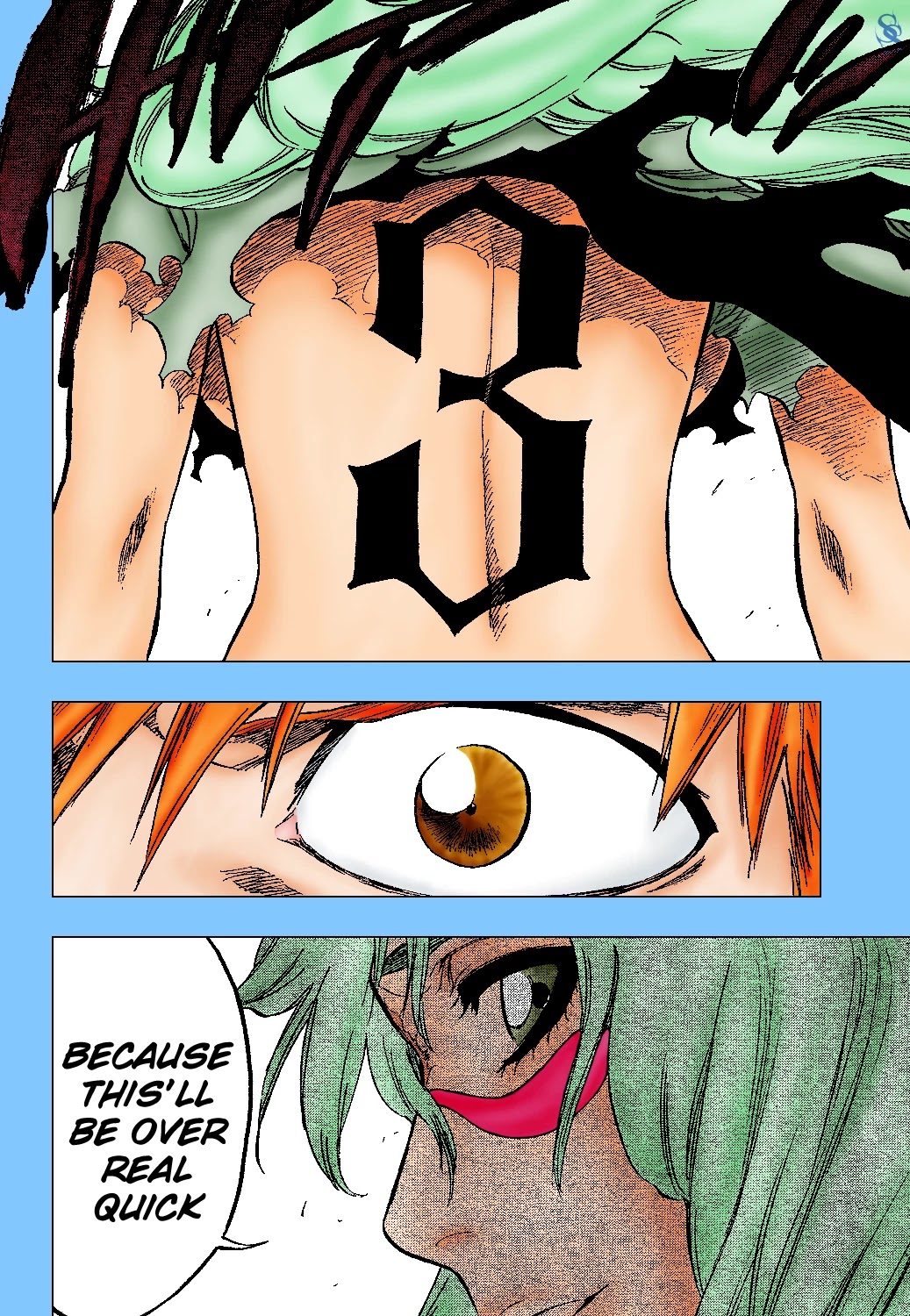 Bleach manga, chapter 291, page 21 of 24