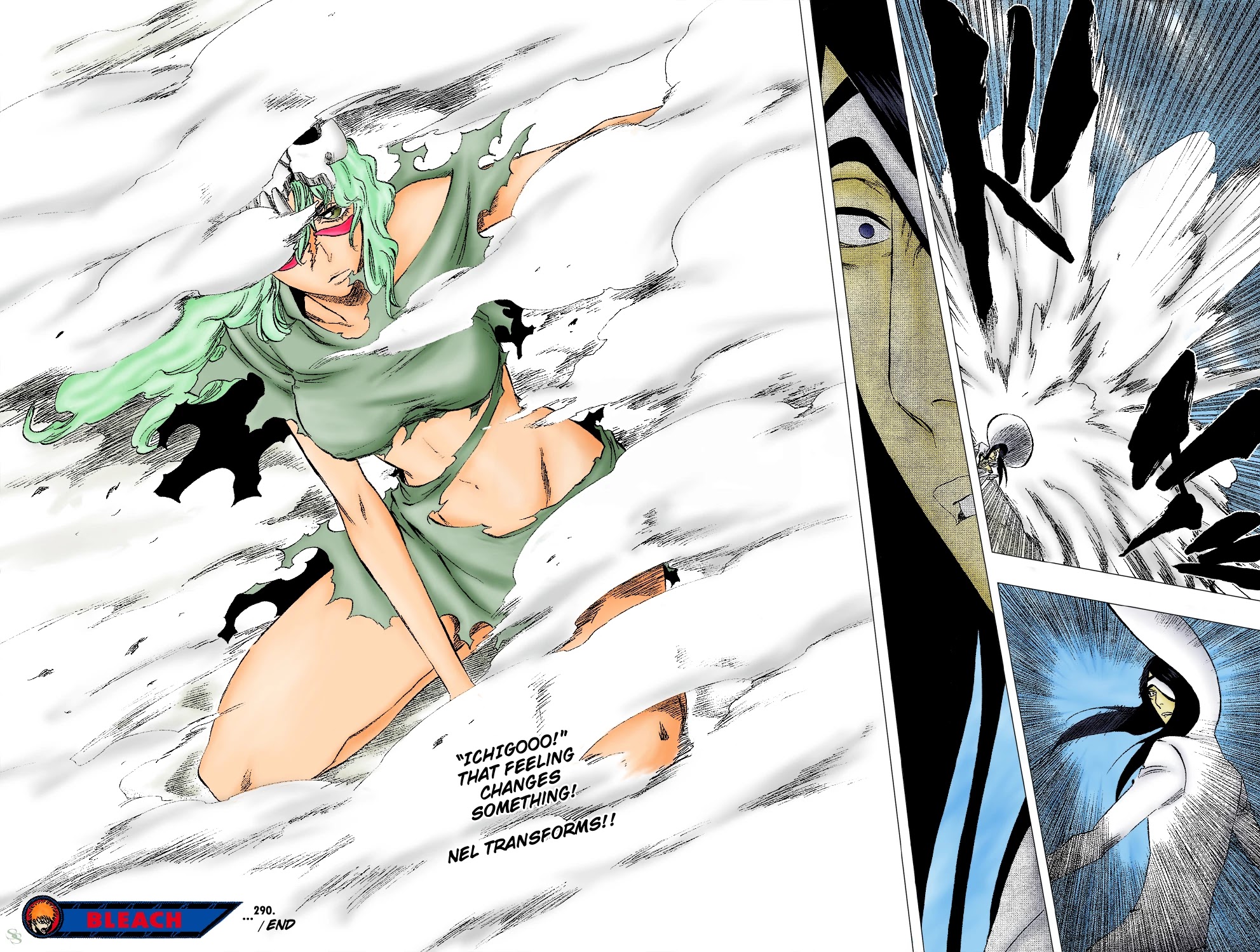 Bleach manga, chapter 291, page 22 of 24