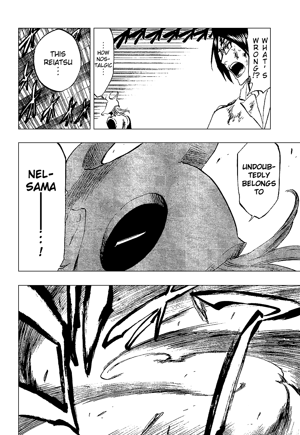 Bleach manga, chapter 291, page 4 of 24