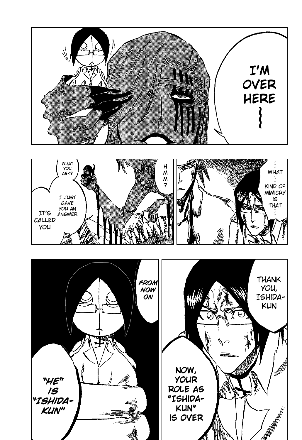 Bleach manga, chapter 293, page 12 of 22