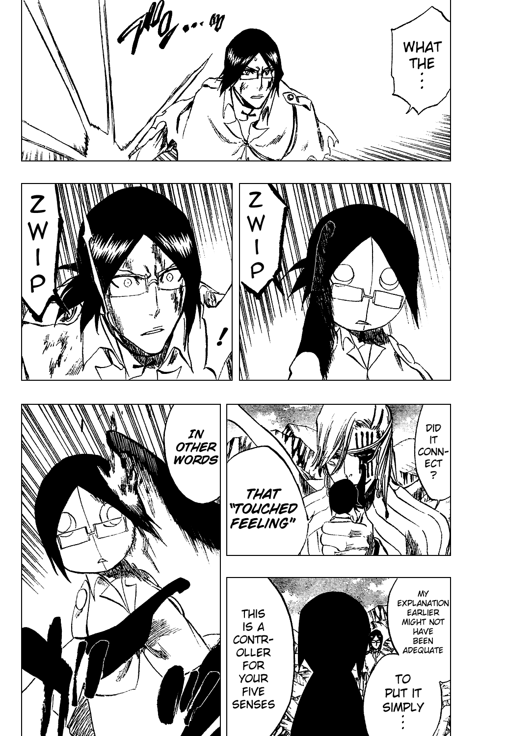 Bleach manga, chapter 293, page 13 of 22