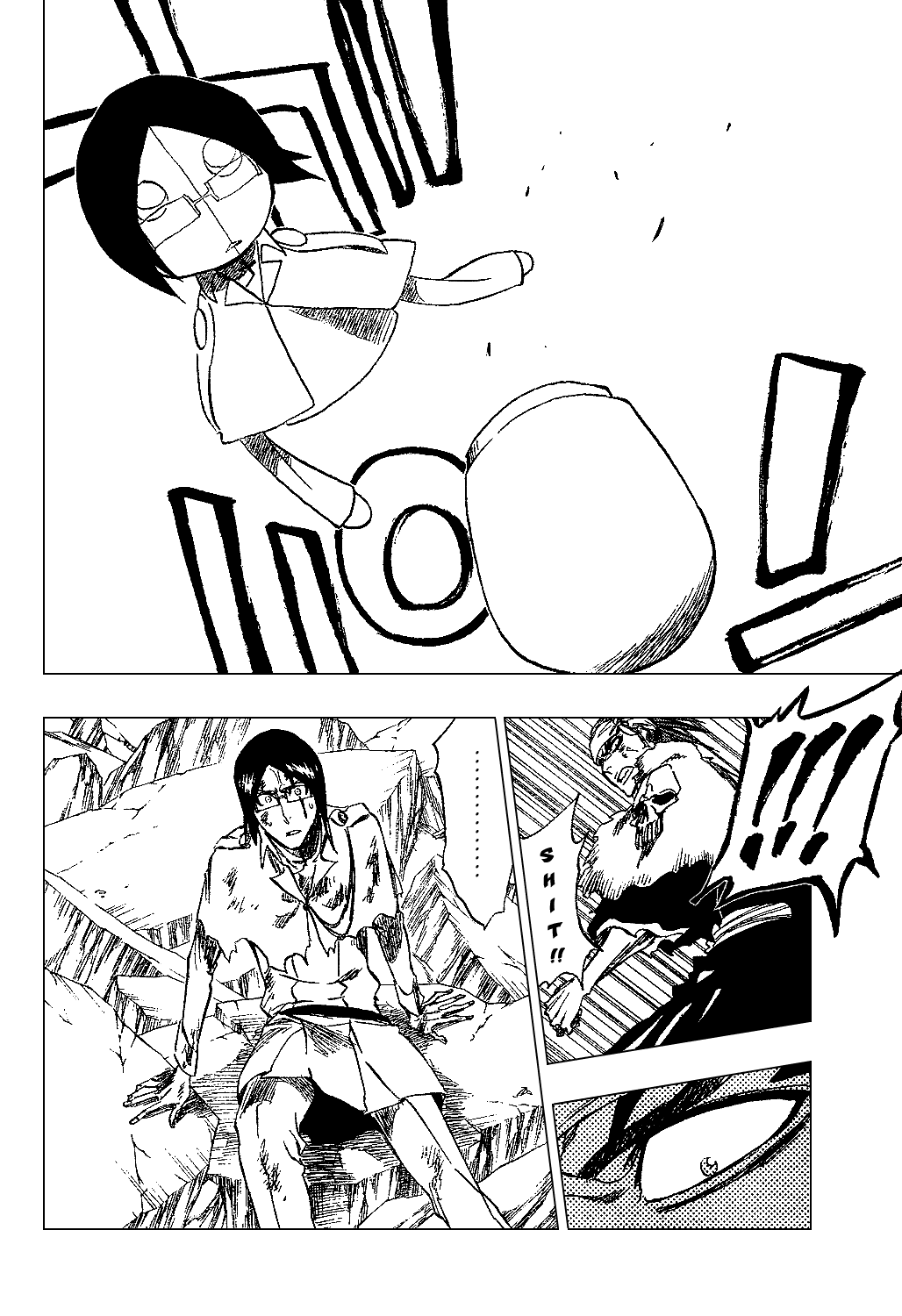 Bleach manga, chapter 293, page 15 of 22